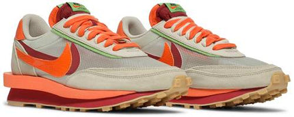 Sacai x Nike LD Waffle CLOT 'Net Orange Blaze'