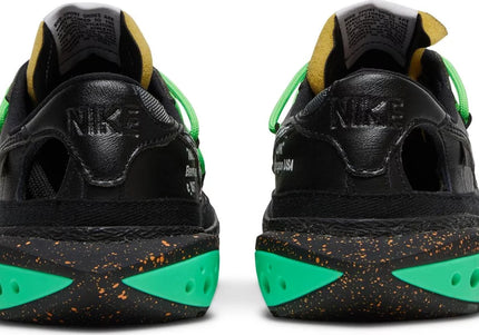 Off-White x Nike Blazer Low 'Black Electro Green'
