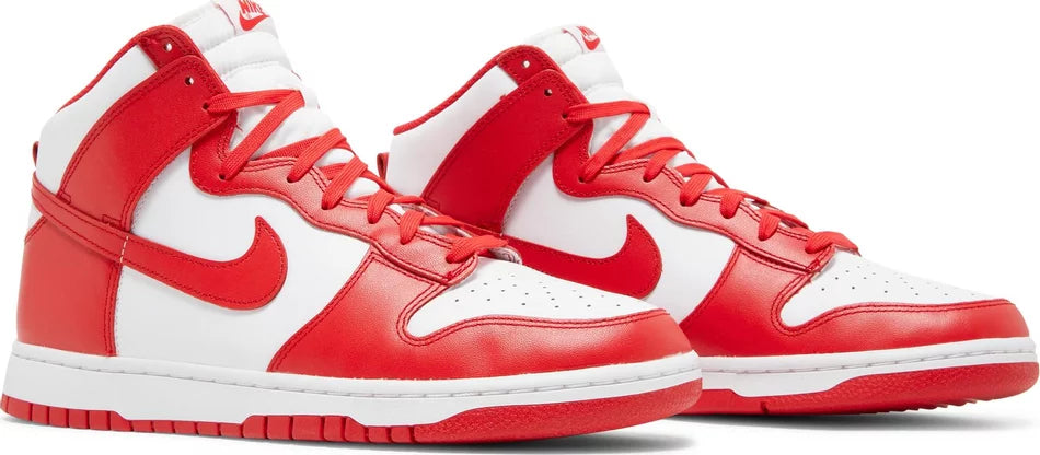 Nike Dunk High 'Championship White Red'