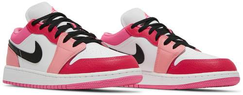 Air Jordan 1 Low 'Pink Red' (GS)