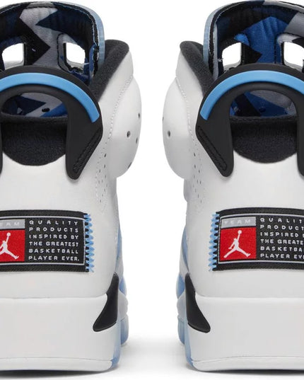 Air Jordan 6 Retro 'UNC White'