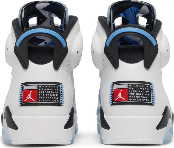 Air Jordan 6 Retro 'UNC White'