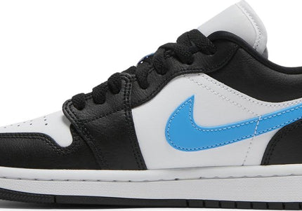 Air Jordan 1 Low 'Black University Blue White' (Women's)