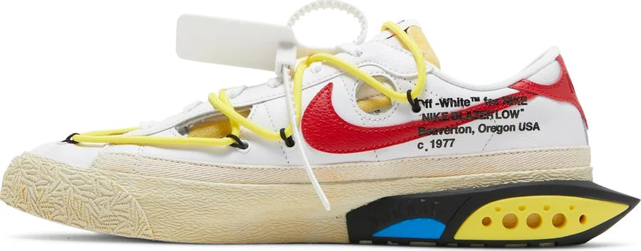 Off-White x Nike Blazer Low 'University Red'