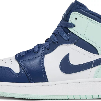 Air Jordan 1 Mid 'Mystic Navy Mint Foam' (GS)