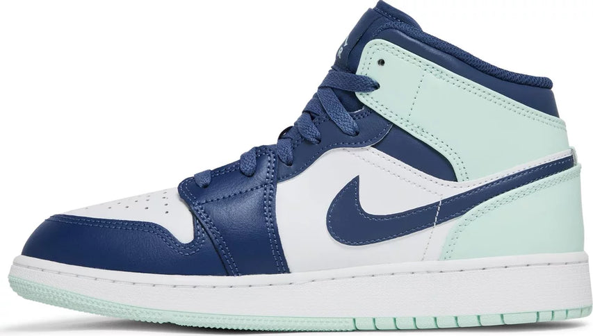 Air Jordan 1 Mid 'Mystic Navy Mint Foam' (GS)