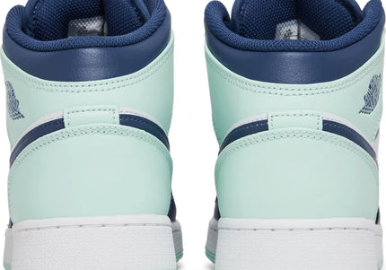 Air Jordan 1 Mid 'Mystic Navy Mint Foam' (GS)