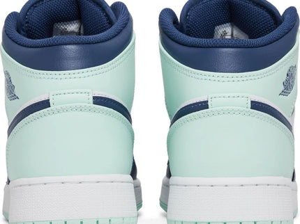 Air Jordan 1 Mid 'Mystic Navy Mint Foam' (GS)