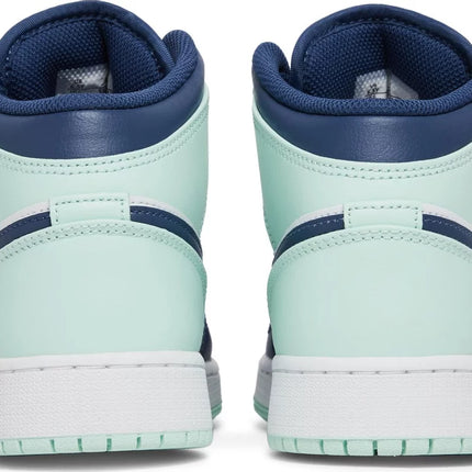 Air Jordan 1 Mid 'Mystic Navy Mint Foam' (GS)