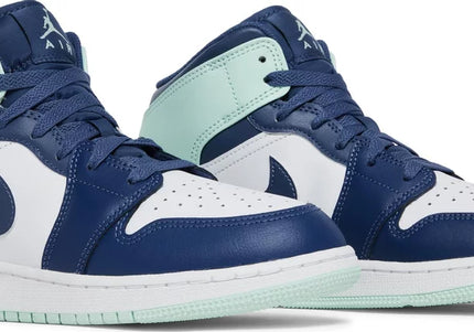 Air Jordan 1 Mid 'Mystic Navy Mint Foam' (GS)