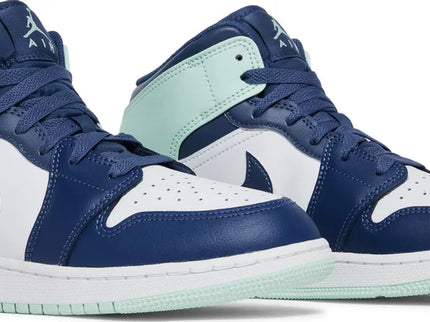 Air Jordan 1 Mid 'Mystic Navy Mint Foam' (GS)