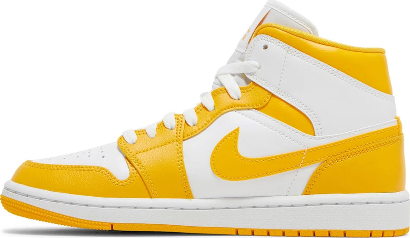 Air Jordan 1 Mid 'White University Gold' (Women's)