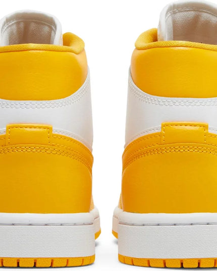 Air Jordan 1 Mid 'White University Gold' (Women's)