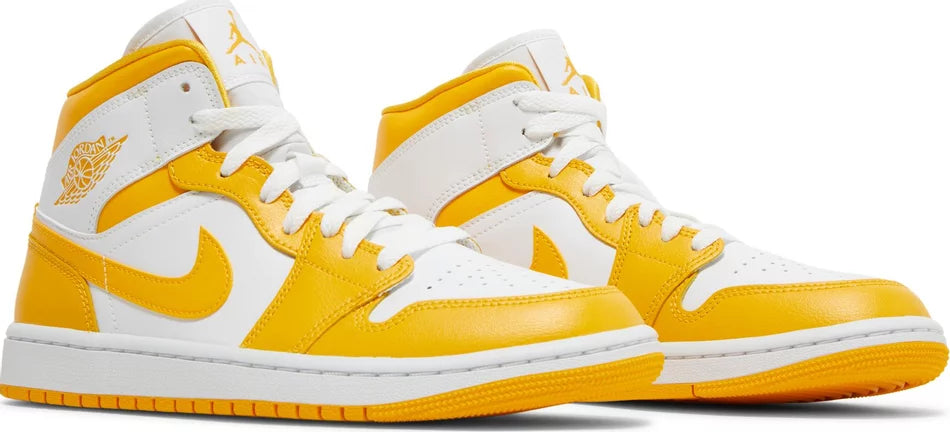 Air Jordan 1 Mid 'White University Gold' (Women's)