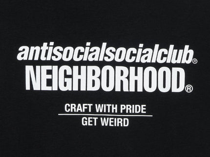 ASSC x Neighborhood Cambered Tee - Black