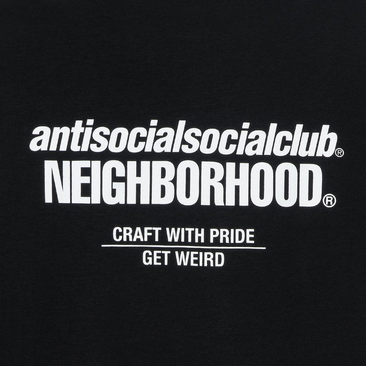 ASSC x Neighborhood Cambered Tee - Black