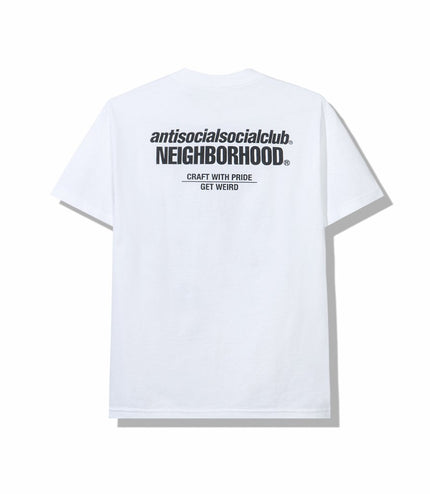 ASSC x Neighborhood Cambered Tee - White