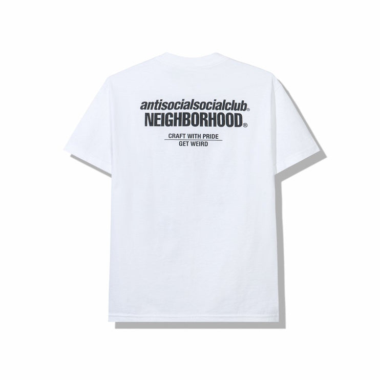 ASSC x Neighborhood Cambered Tee - White