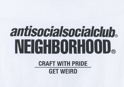ASSC x Neighborhood Cambered Tee - White