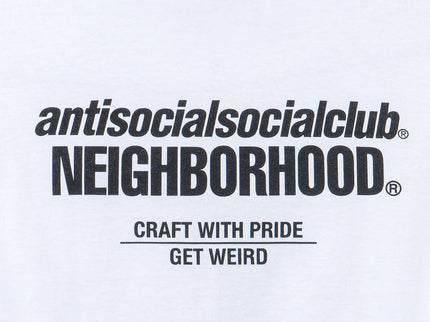 ASSC x Neighborhood Cambered Tee - White