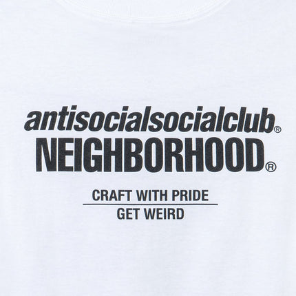 ASSC x Neighborhood Cambered Tee - White