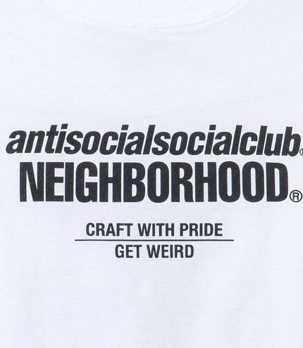 ASSC x Neighborhood Cambered Tee - White