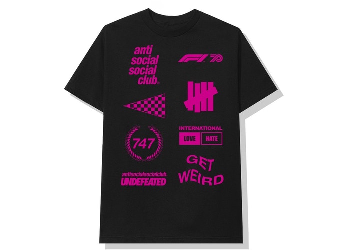 ASSC x UNDFTD x F1 Tee - Black