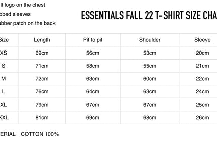 FEAR OF GOD ESSENTIALS T-Shirt - Egg Shell (Fall 22)