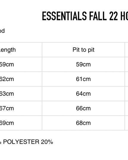 FEAR OF GOD ESSENTIALS Pull-Over Hoodie - Egg Shell (Fall 22)