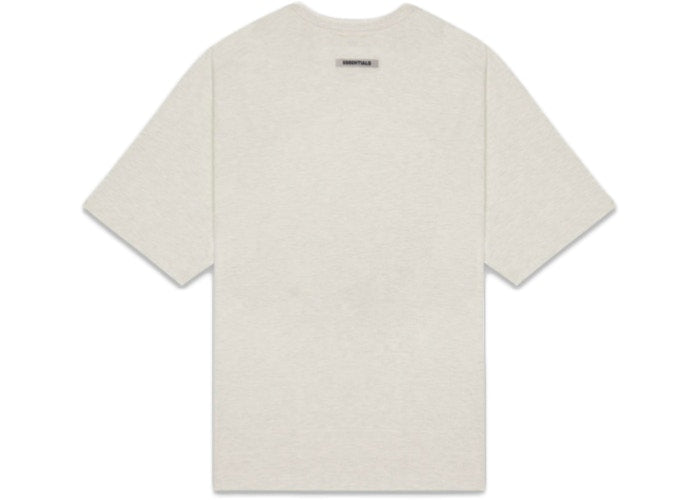 FEAR OF GOD ESSENTIALS 3D Silicon Applique Boxy T-Shirt - Oatmeal