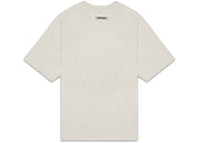 FEAR OF GOD ESSENTIALS 3D Silicon Applique Boxy T-Shirt - Grey (Oatmeal)