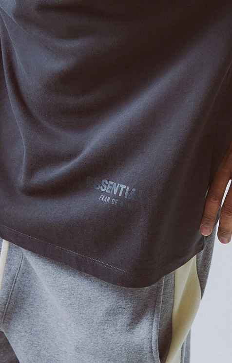 FEAR OF GOD ESSENTIALS 3M Logo Boxy T-Shirt - Black/White