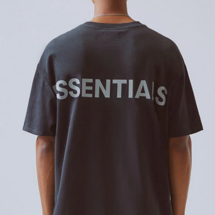 FEAR OF GOD ESSENTIALS 3M Logo Boxy T-Shirt - Black/White