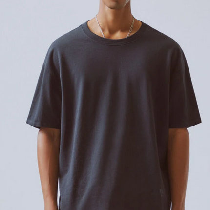 FEAR OF GOD ESSENTIALS 3M Logo Boxy T-Shirt - Black/White
