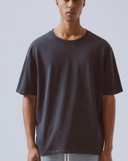 FEAR OF GOD ESSENTIALS 3M Logo Boxy T-Shirt - Black/White