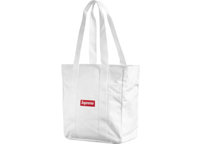 Supreme Canvas Tote - White (FW20)