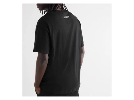 FEAR OF GOD ESSENTIALS 3D Silicon Applique T-Shirt - Black (SS20)