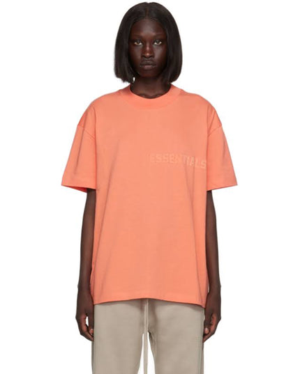 FEAR OF GOD ESSENTIALS T-Shirt - Coral (Fall 22)