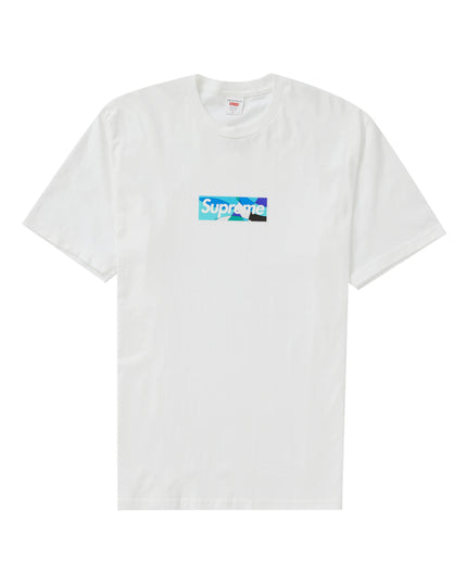 Supreme x Emilio Pucci Box Logo Tee - White/Blue