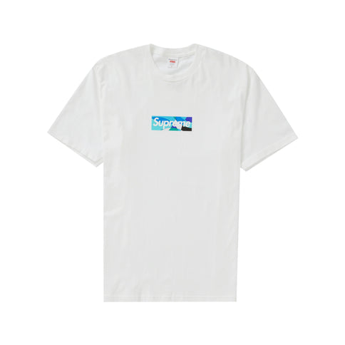 Supreme x Emilio Pucci Box Logo Tee - White/Blue