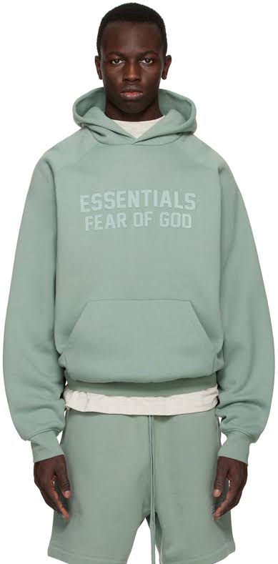 Fear of God Essentials Pullover Hoodie Sweatshirt Sycamore SS23 Size X-Large