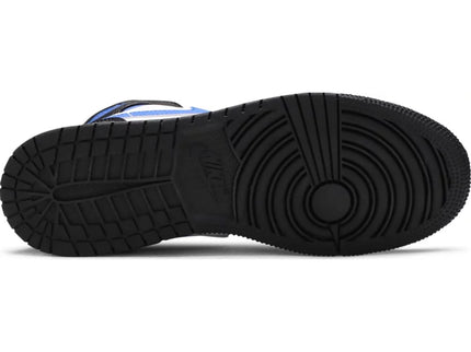 Air Jordan 1 Mid 'White Black Racer Blue' (GS)
