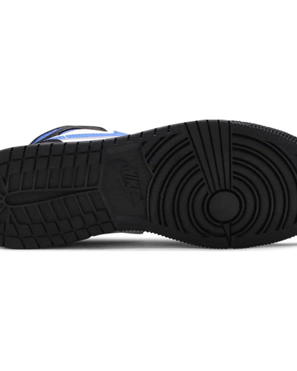 Air Jordan 1 Mid 'White Black Racer Blue' (GS)