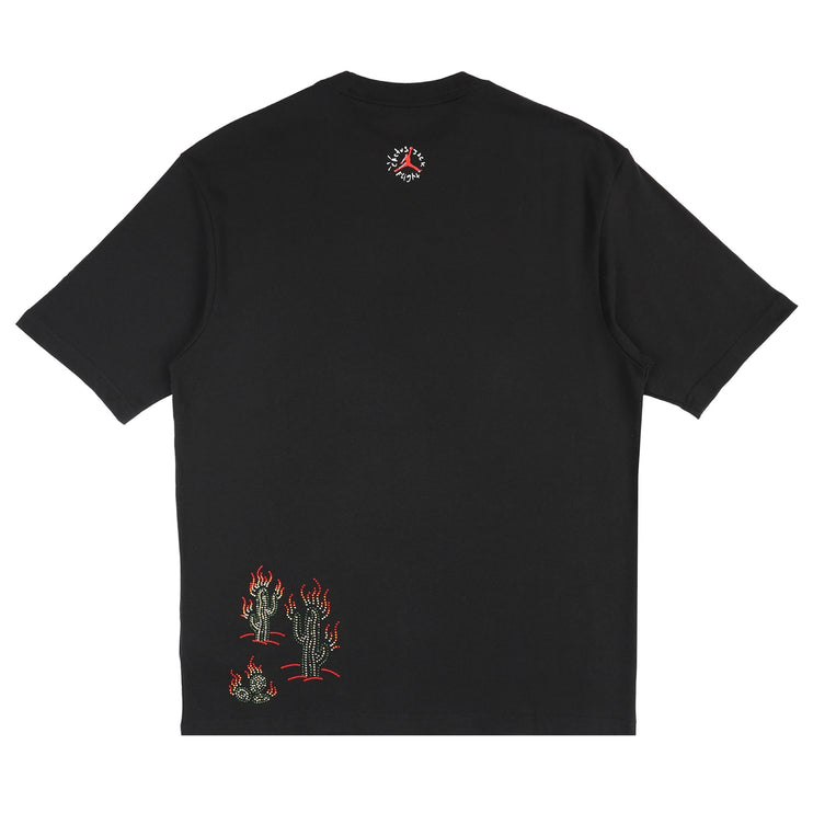 Travis Scott x Jordan Flight Graphic T-Shirt - Black