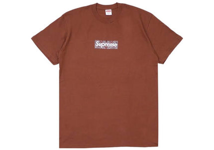 Supreme Bandana Box Logo Tee - Brown