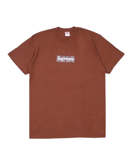 Supreme Bandana Box Logo Tee - Brown