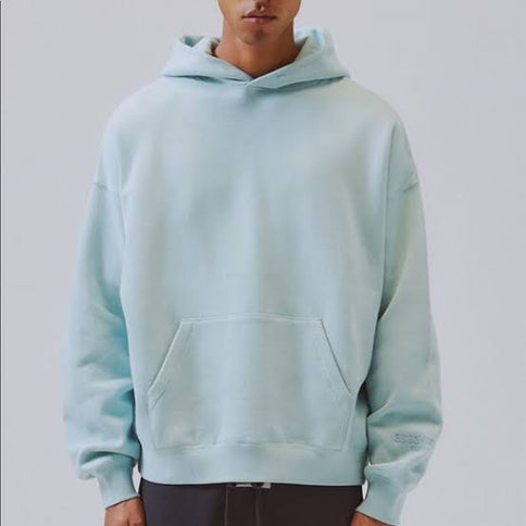 FEAR OF GOD ESSENTIALS 3M Logo Pullover Hoodie - Blue (FW19)