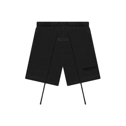 FEAR OF GOD ESSENTIALS Fleece Shorts - Black (SS22 Core Collection)