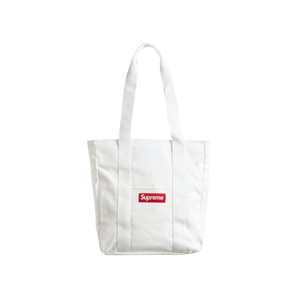 Supreme Canvas Tote - White (FW20)