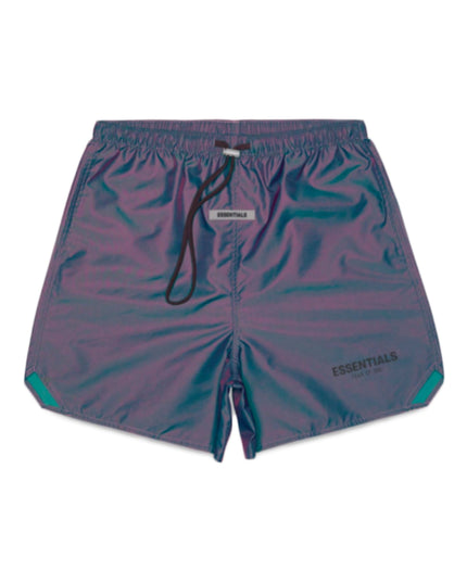 FEAR OF GOD ESSENTIALS Reflective Volley Shorts - Iridescent
